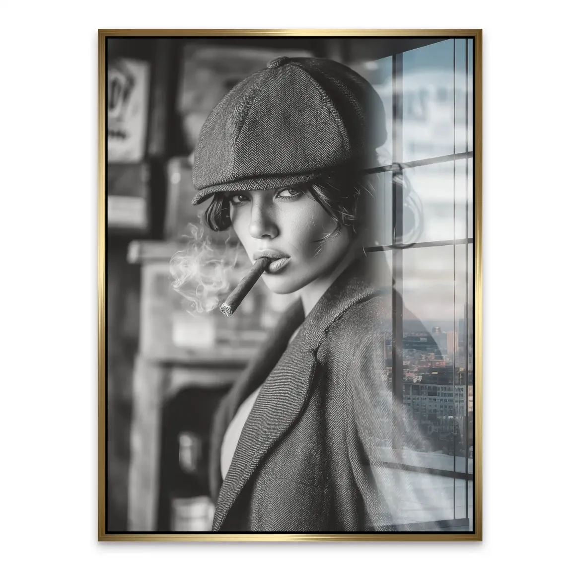 Beauty Smoke Affairs Acrylglasbild INGALERIE