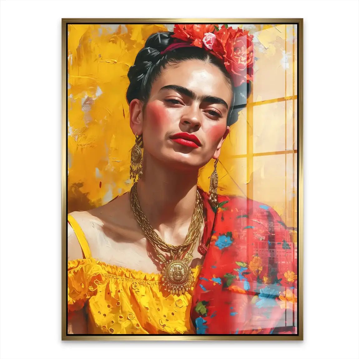Frida Kahlo Art Acrylglasbild INGALERIE