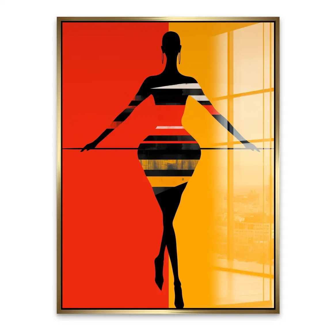 Balance der Elemente Acrylglasbild INGALERIE