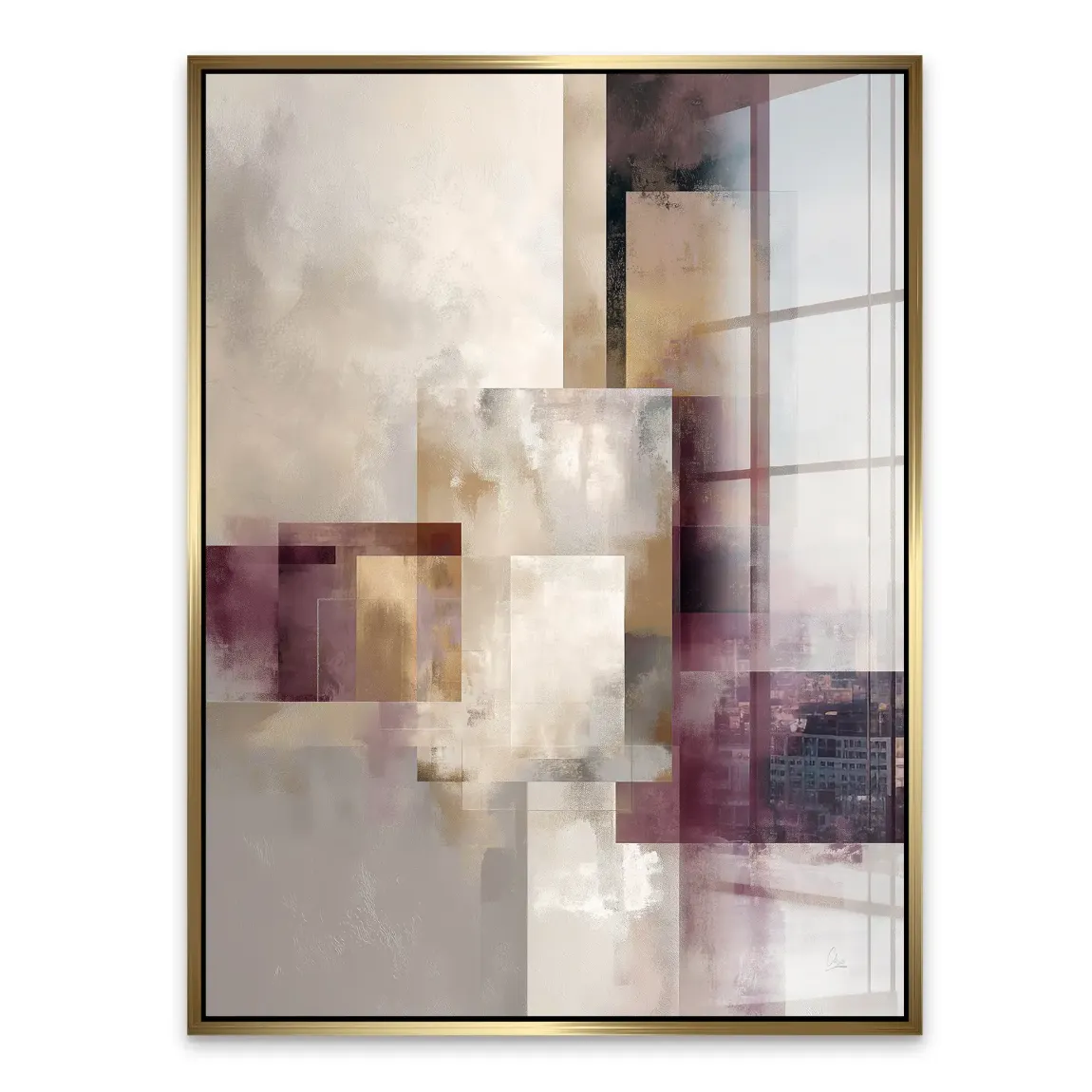 Mystic Geometry Acrylglasbild