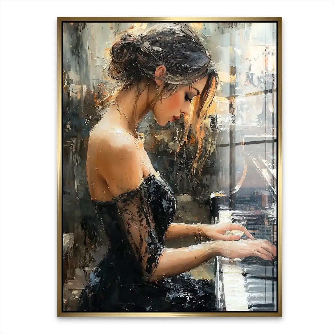 Sensual Piano Acrylglasbild INGALERIE