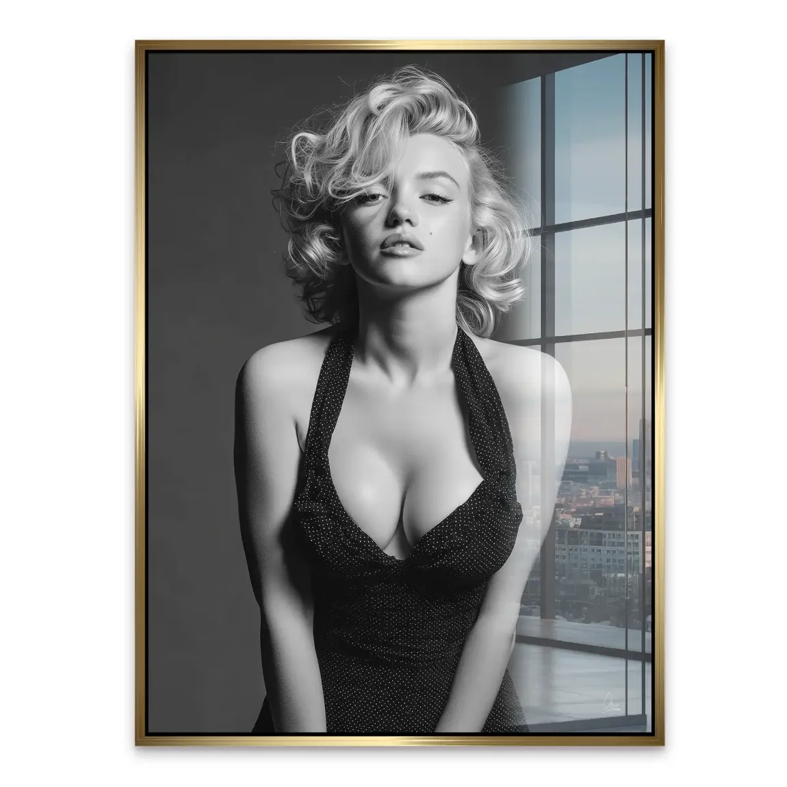 Marilyn Monroe Charm Acrylglasbild