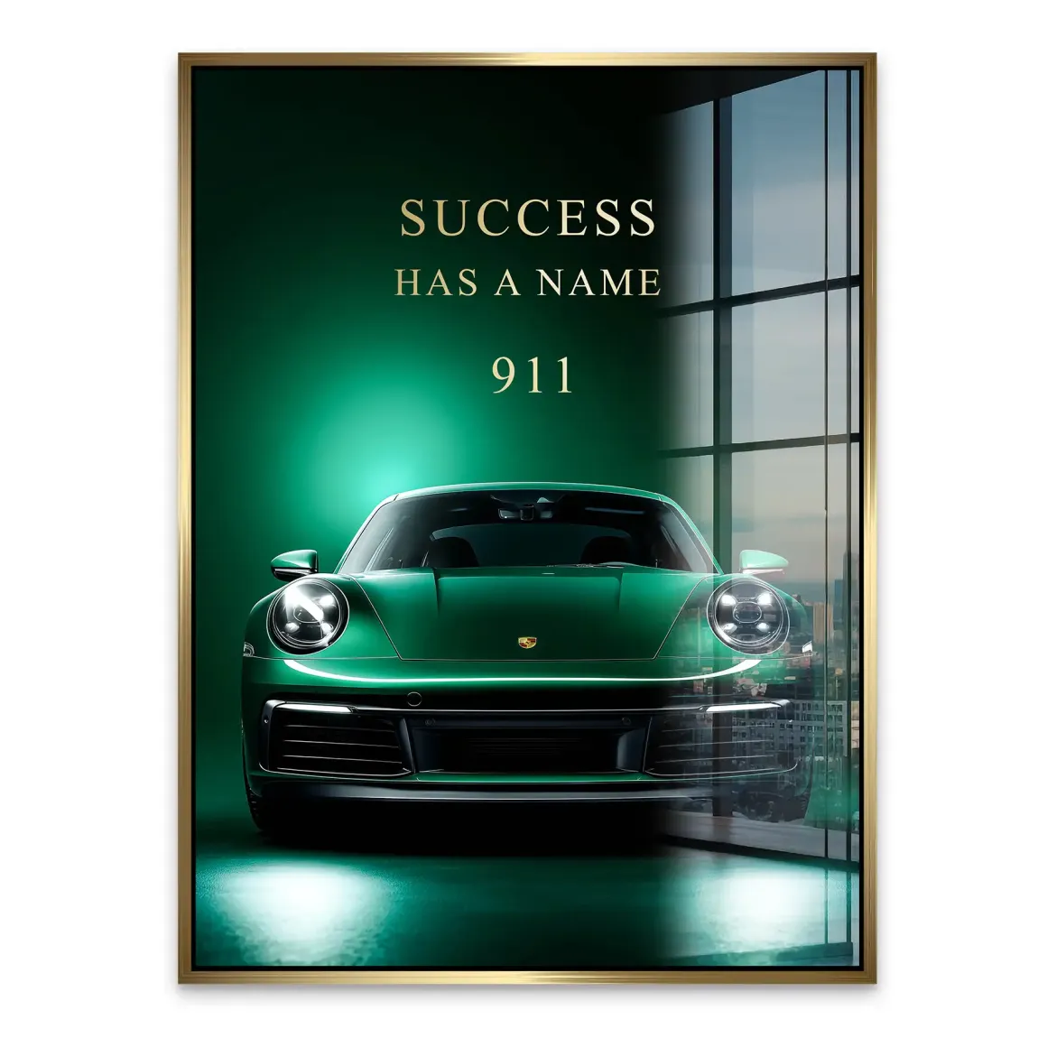 Spirit 911 Porsche Acrylglasbild
