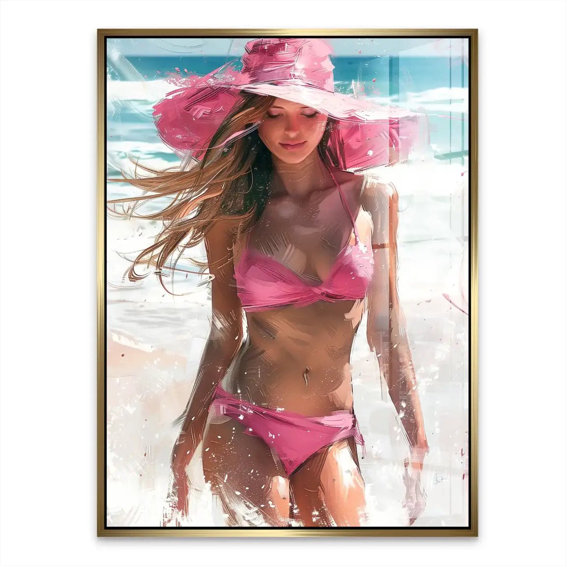 Summer Beach Beauty Nr.4 Acrylglasbild INGALERIE