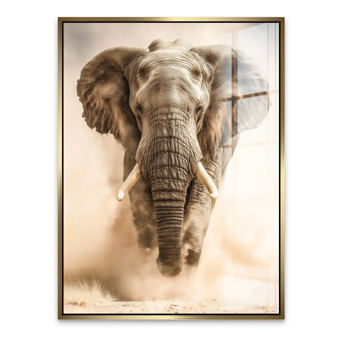 Emperor of the Savannah Acrylglasbild INGALERIE