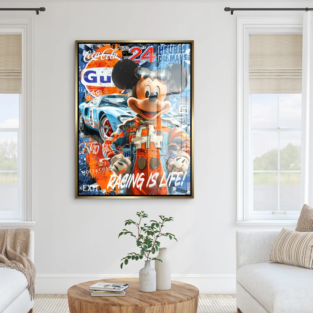 Micky Le Mans Acrylglas Bild INGALERIE