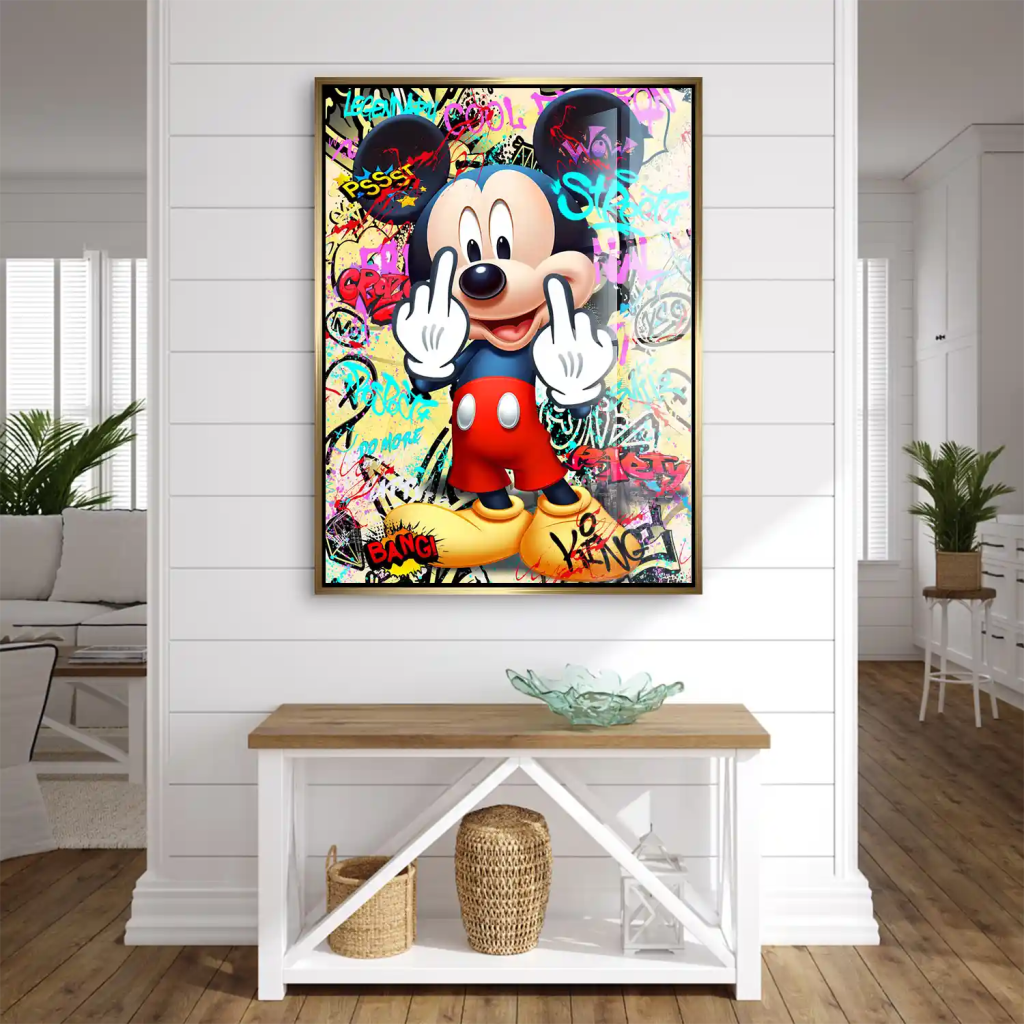 Micky Street Fresh Art Acrylglas Bild INGALERIE