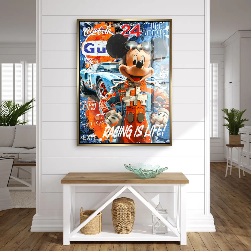 Micky Le Mans Acrylglas Bild INGALERIE