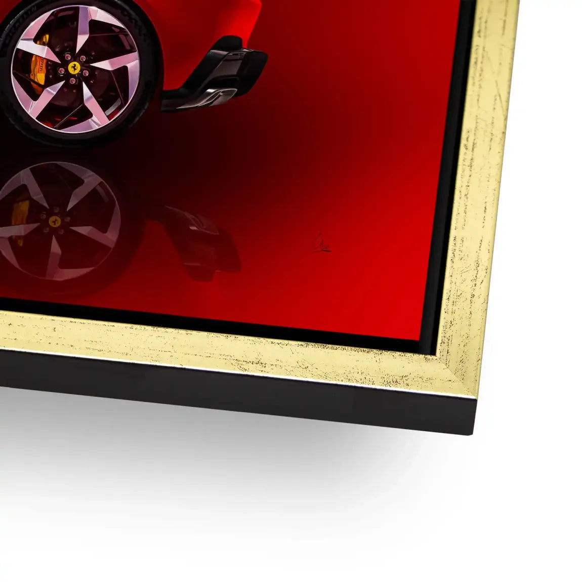 Ferrari Prestige Art Aludibond Bild