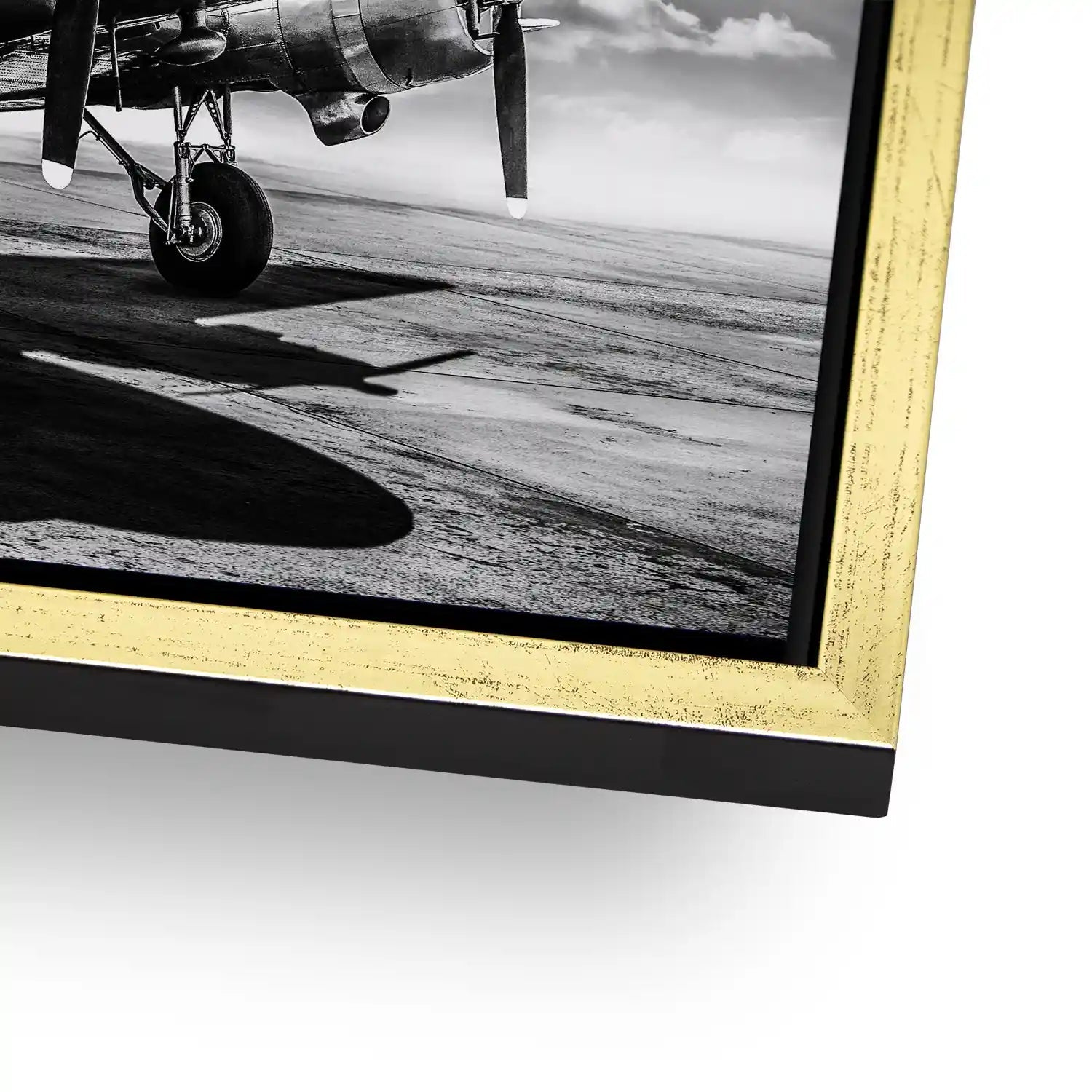DC3 Vintage Flugzeug Aludibond Bild INGALERIE