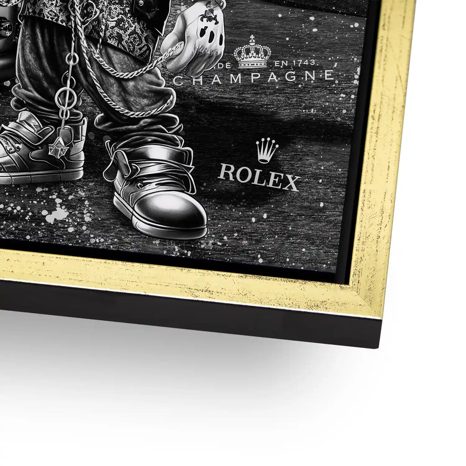 Micky Speedster 356 Pop Art Style Aludibond Bild INGALERIE