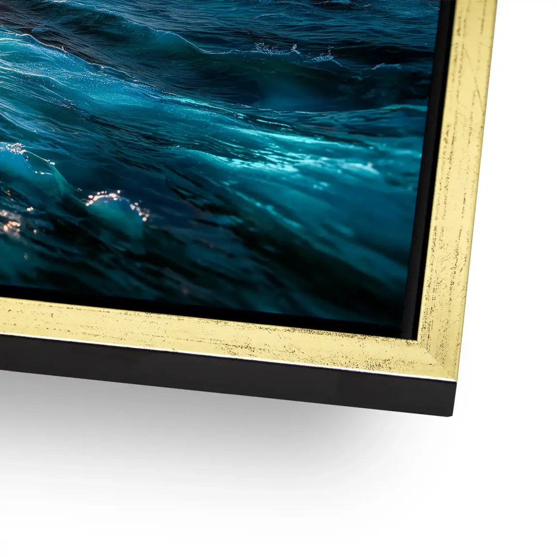 Wildes Meer Aludibond Bild