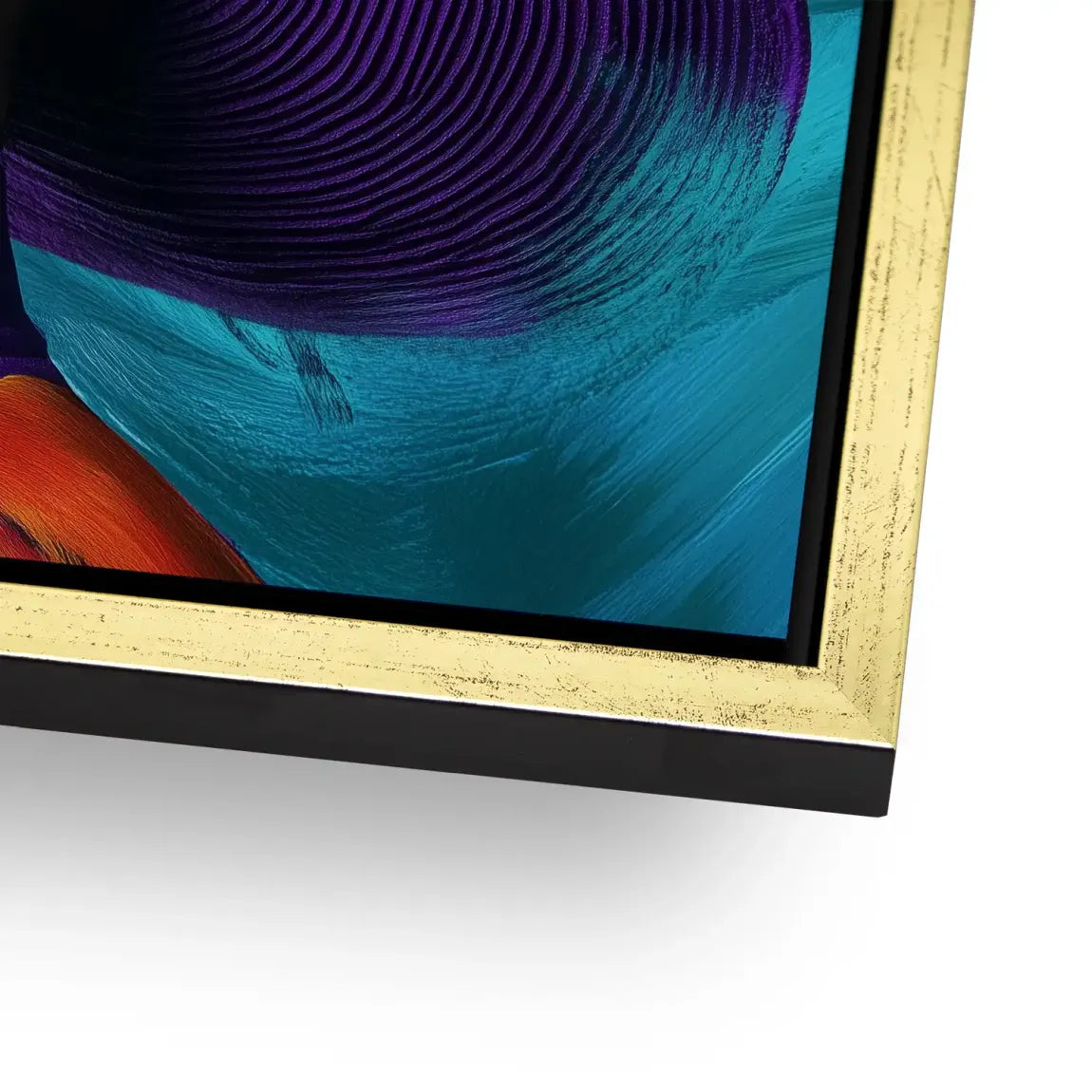 Vivid Fashion Color Art Aludibond Bild