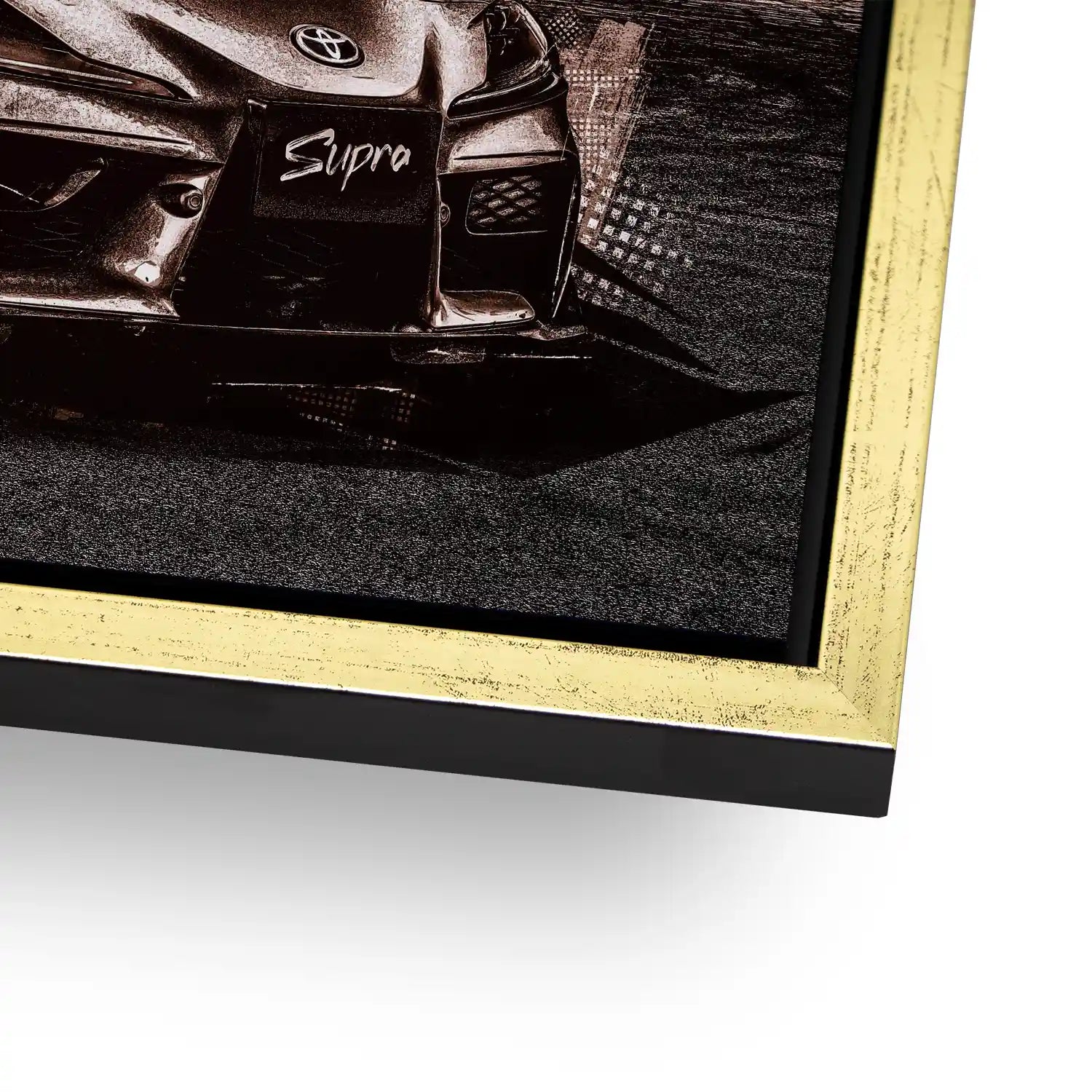 Toyota Supra City Style Aludibond Bild INGALERiE