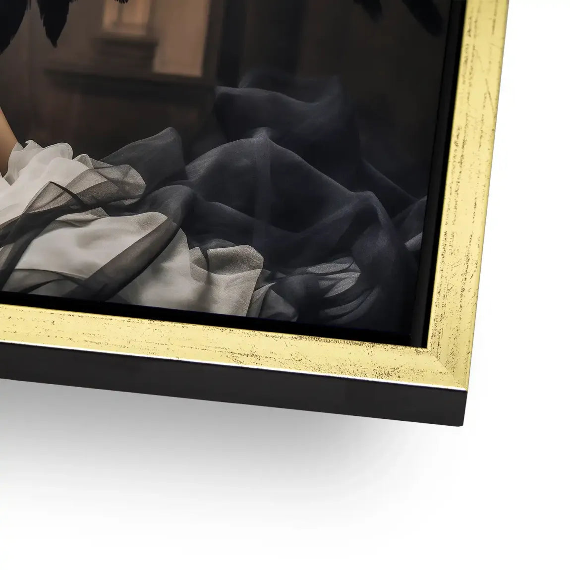 Blackwing Angel Art Aludibond Bild