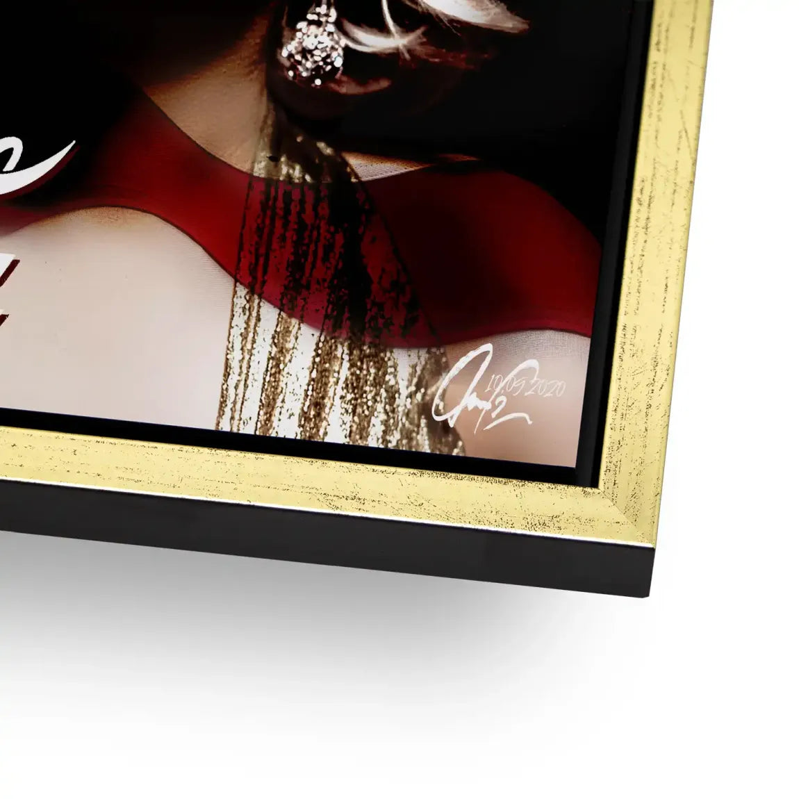 Marilyn Hollywood Glamour Aludibond Bild