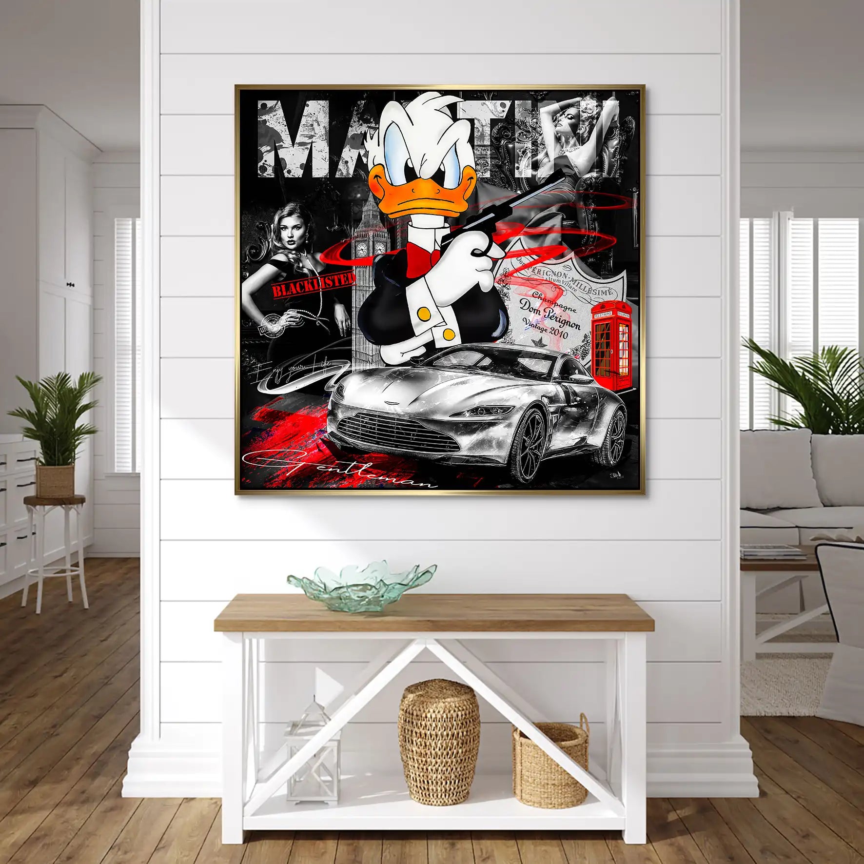 Donald Bond Nr.2 AluDibond Bild INGALERIE