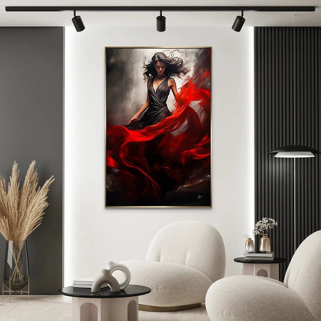 Dance Abstrakt AluDibond Bild INGALERIE