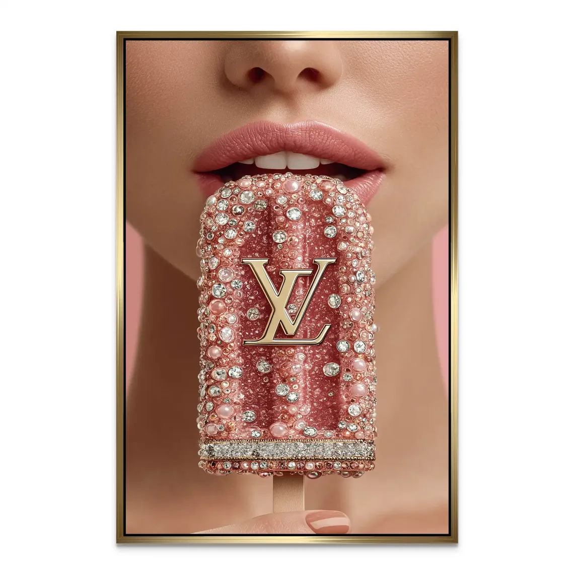Diamonds and Desire Alu Dibond Bild