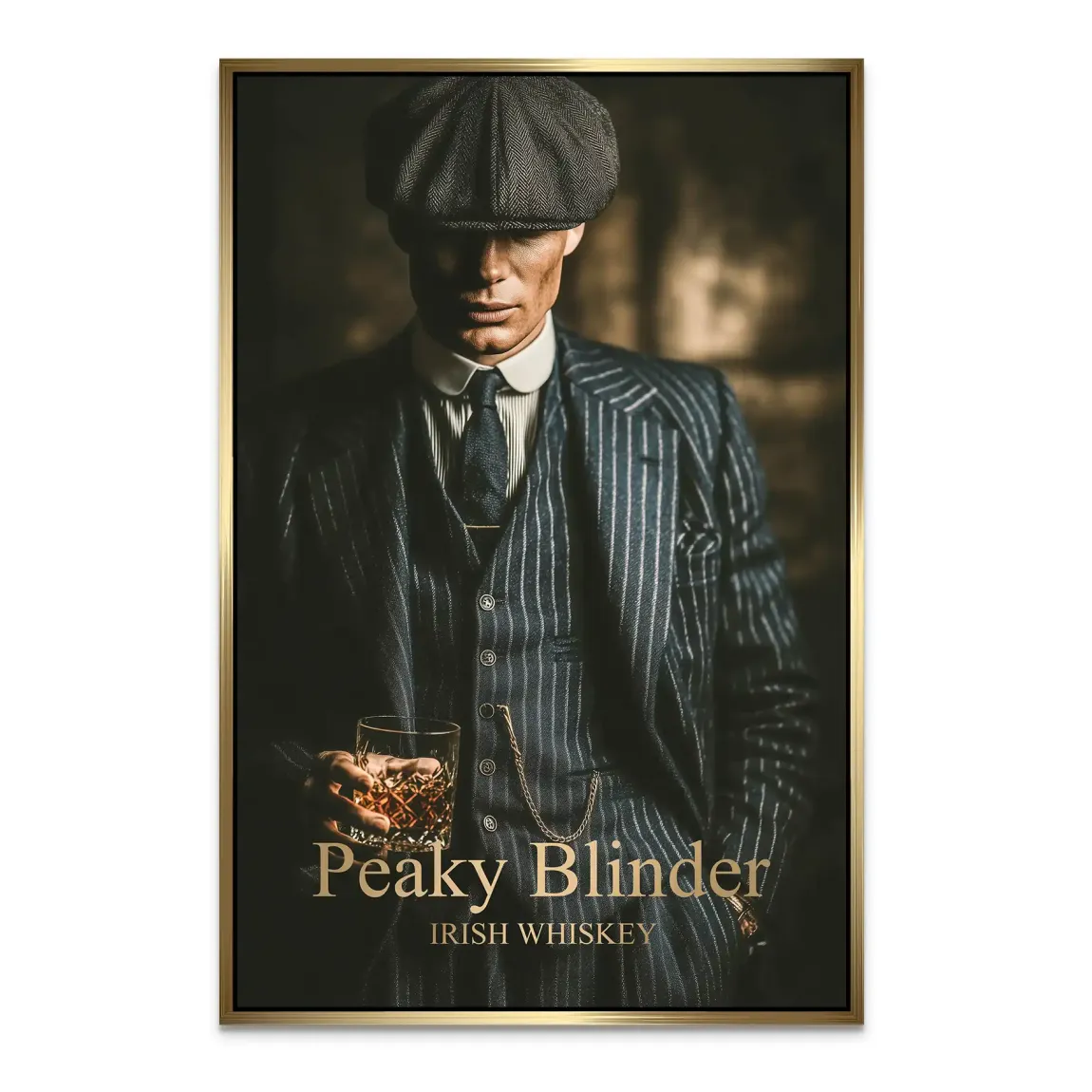 Thomas Shelby Peaky Blinder Alu Dibond Bild