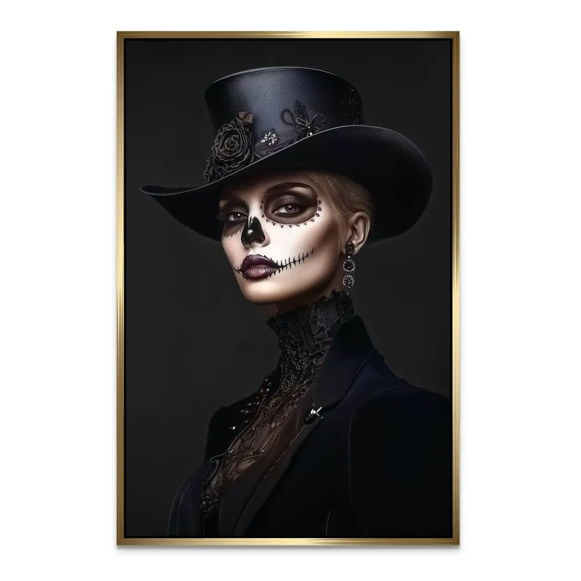 Lady of Shadows Color AluDibond Bild INGALERIE