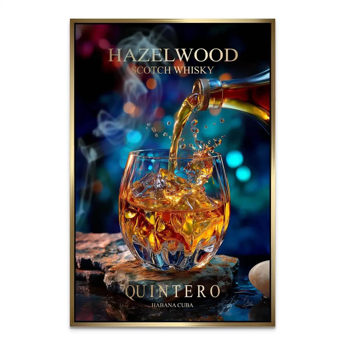 Amber Essence Alu Dibond Bild