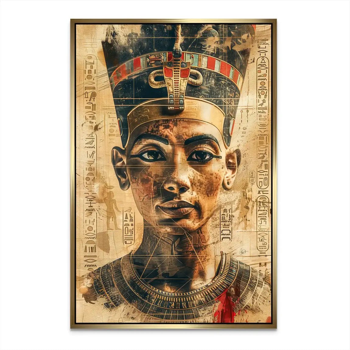 Pharao Ramses Alu Dibond Bild INGALERIE