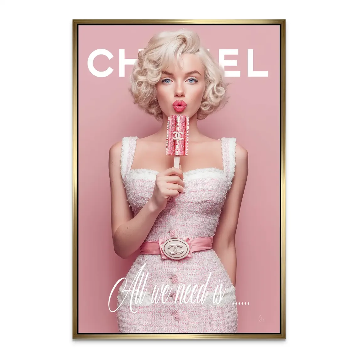 Parisian Delight Alu Dibond Bild