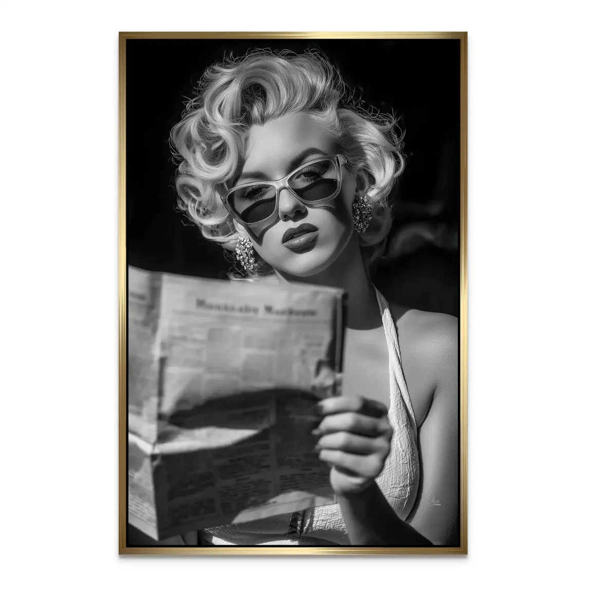 Hollywood Muse Alu Dibond Bild