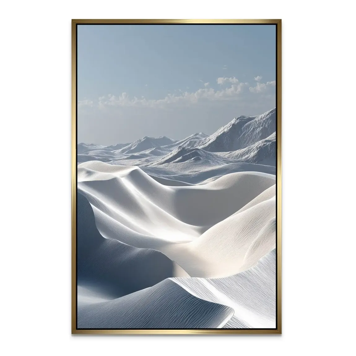 Ewige Wüste Alu Dibond Bild