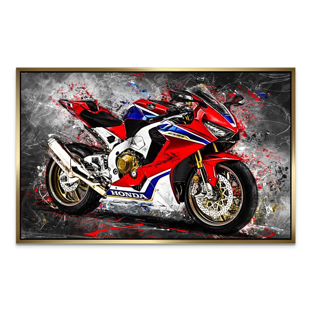 Honda CBR 1000 RR AluDibond Bild INGALERIE
