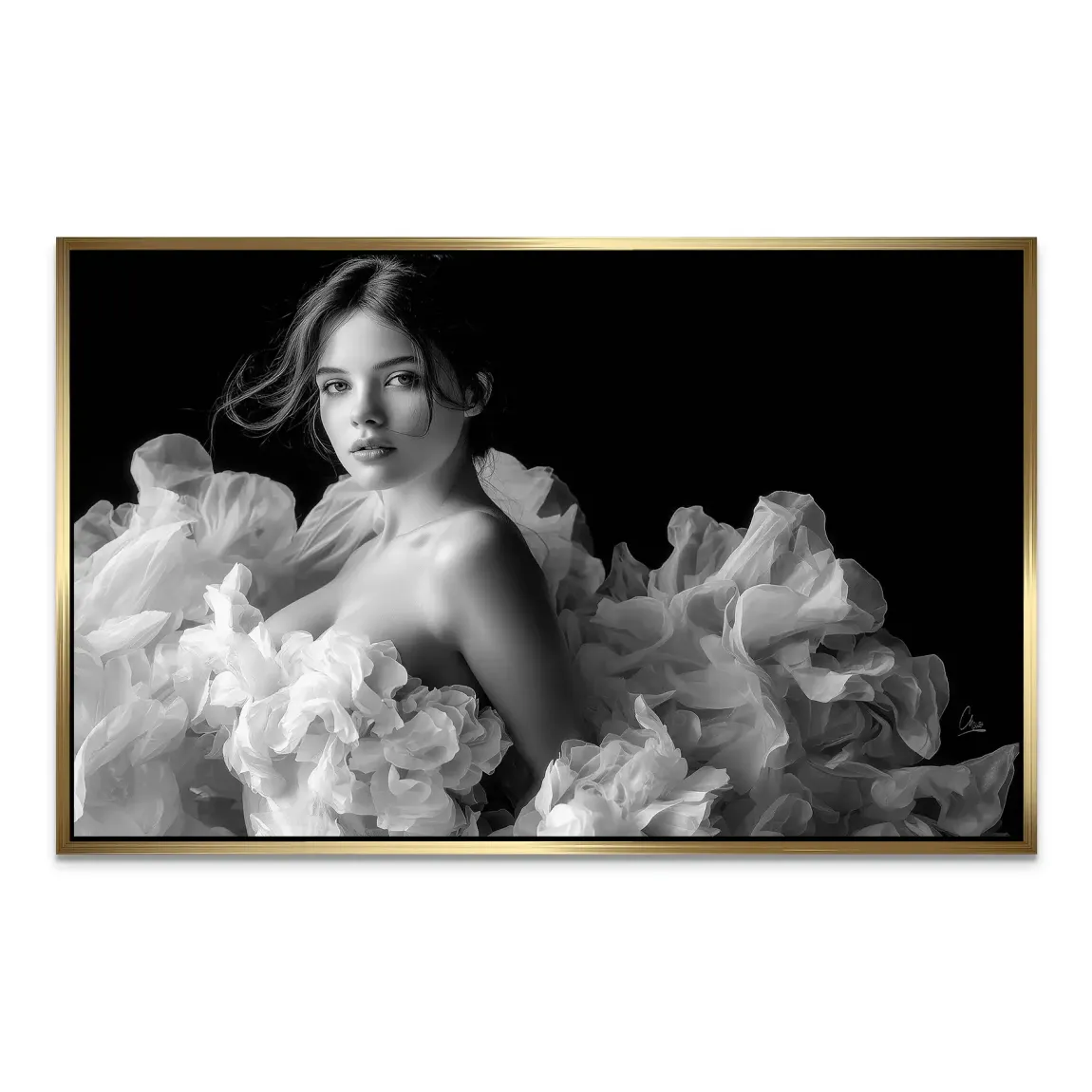 Whispering Beauty AluDibond Bild