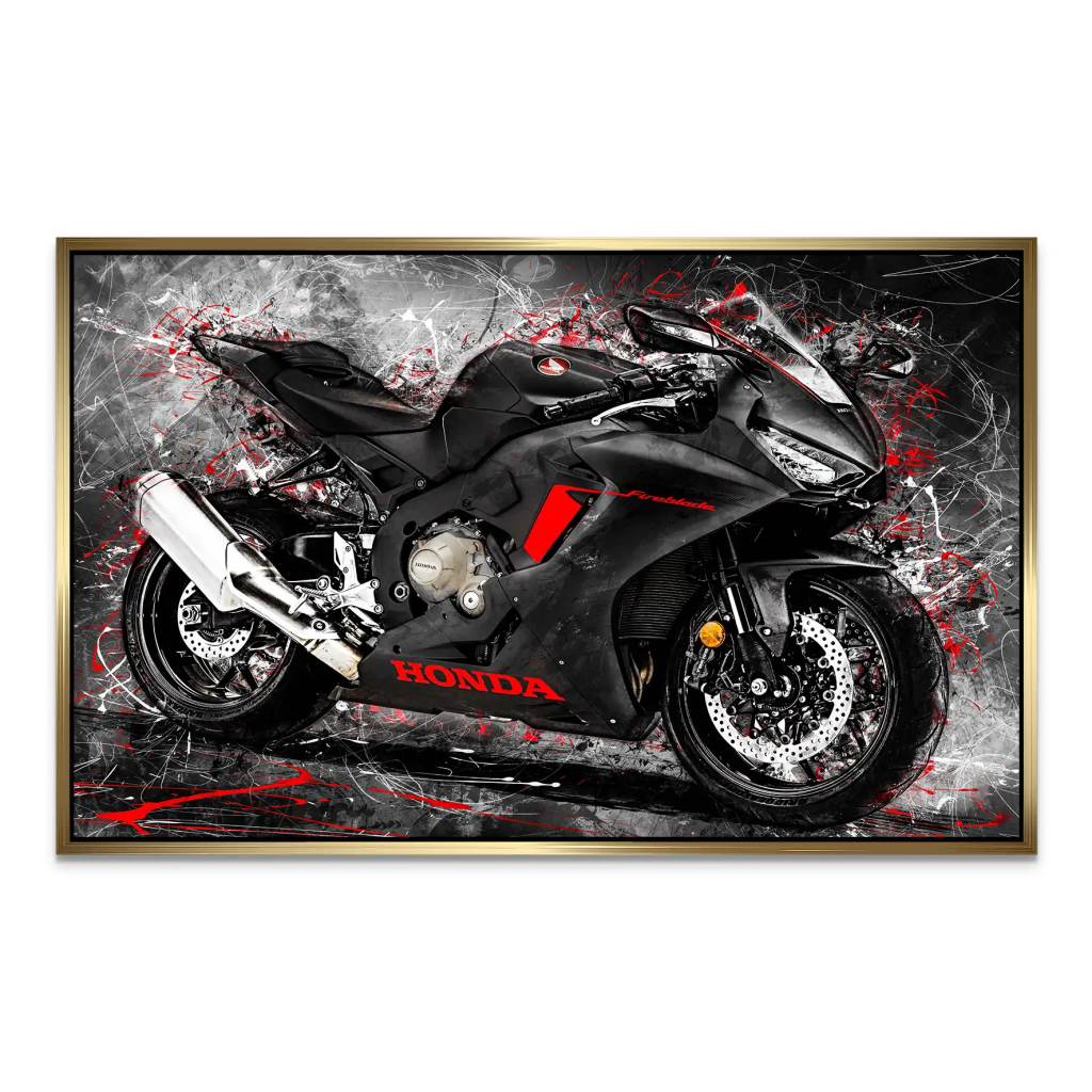 Honda CBR 1000 RR Fireblade AluDibond Bild INGALERIE