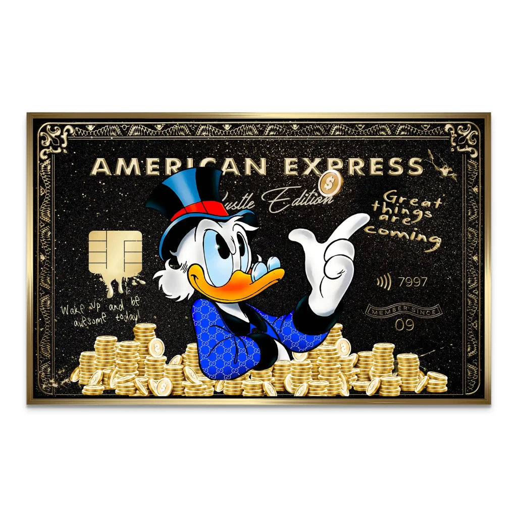 Amex Dagobert Business AluDibond Bild INGALERIE