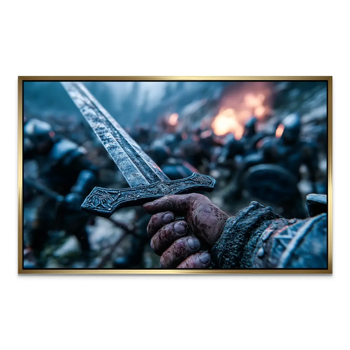 Blade of Honor Alu Dibond Bild