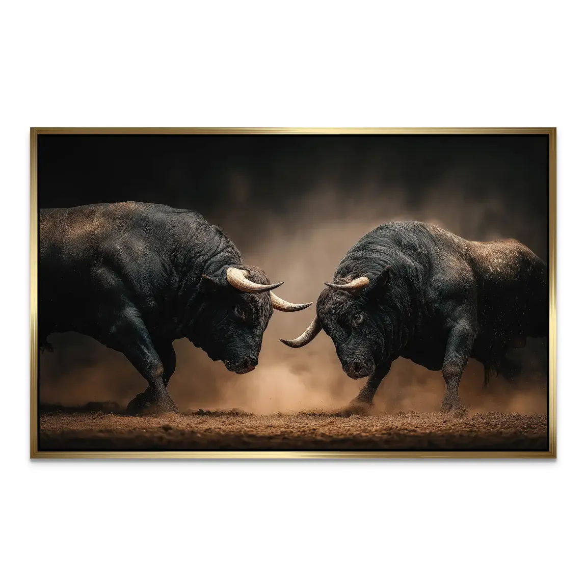 Bulls of Valor AluDibond Bild