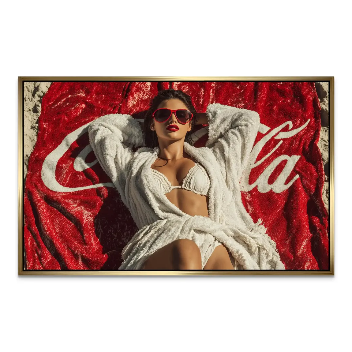 Coca Beach Dream AluDibond Bild