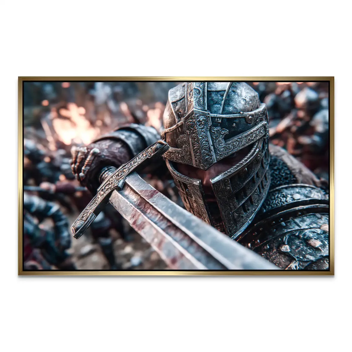 Steel Valor Alu Dibond Bild