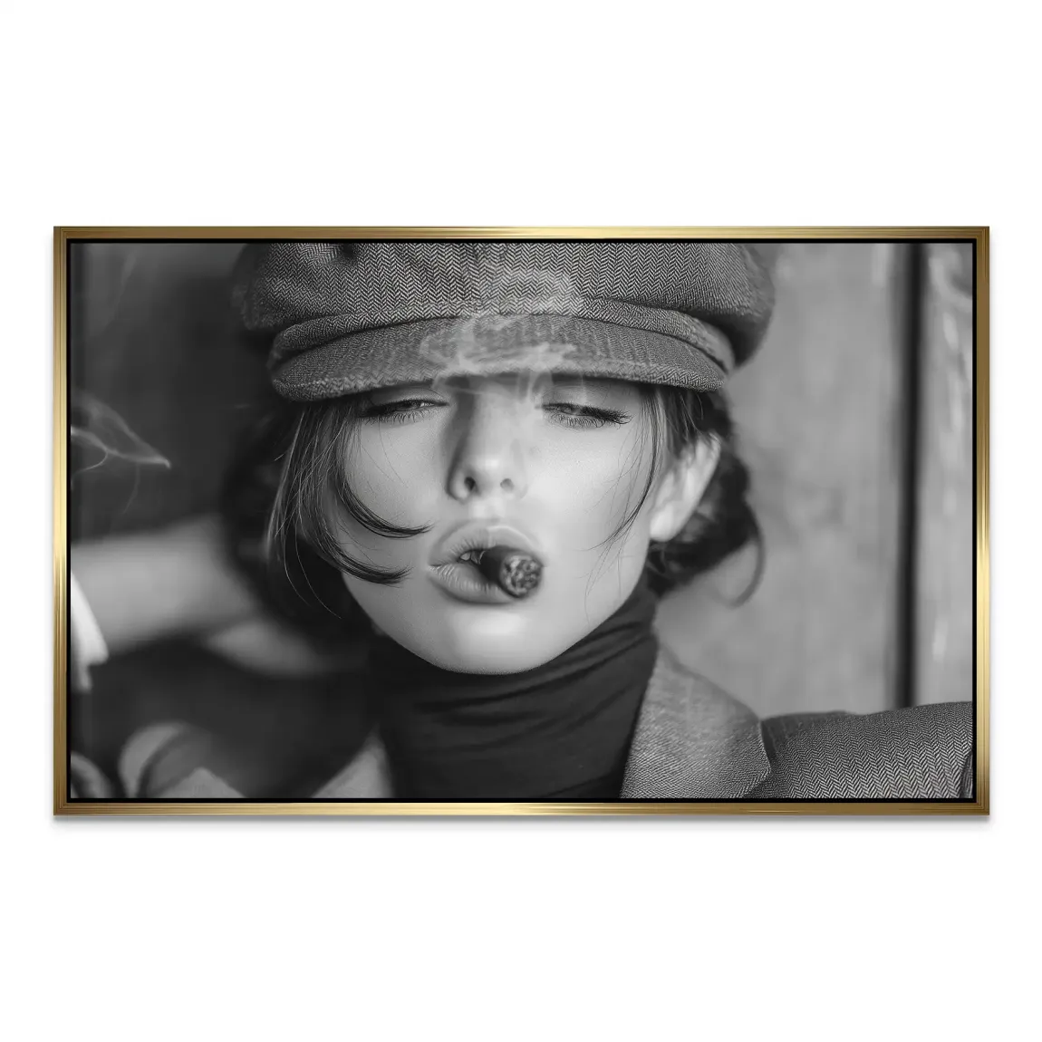 Smoke Elegance AluDibond Bild