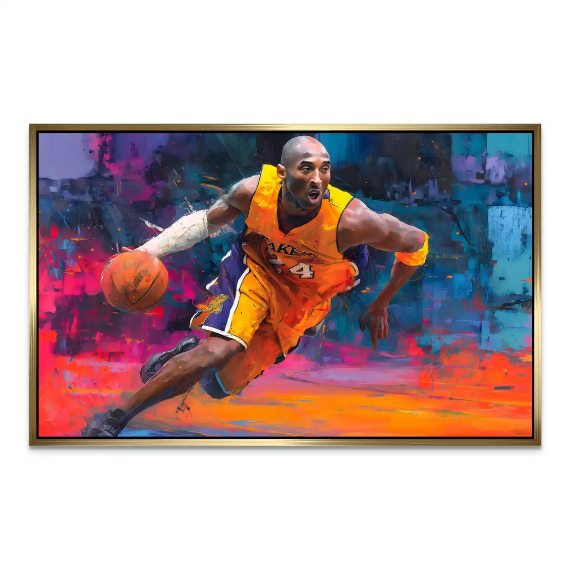 Kobe Abstrakt AluDibond Bild INGALERIE