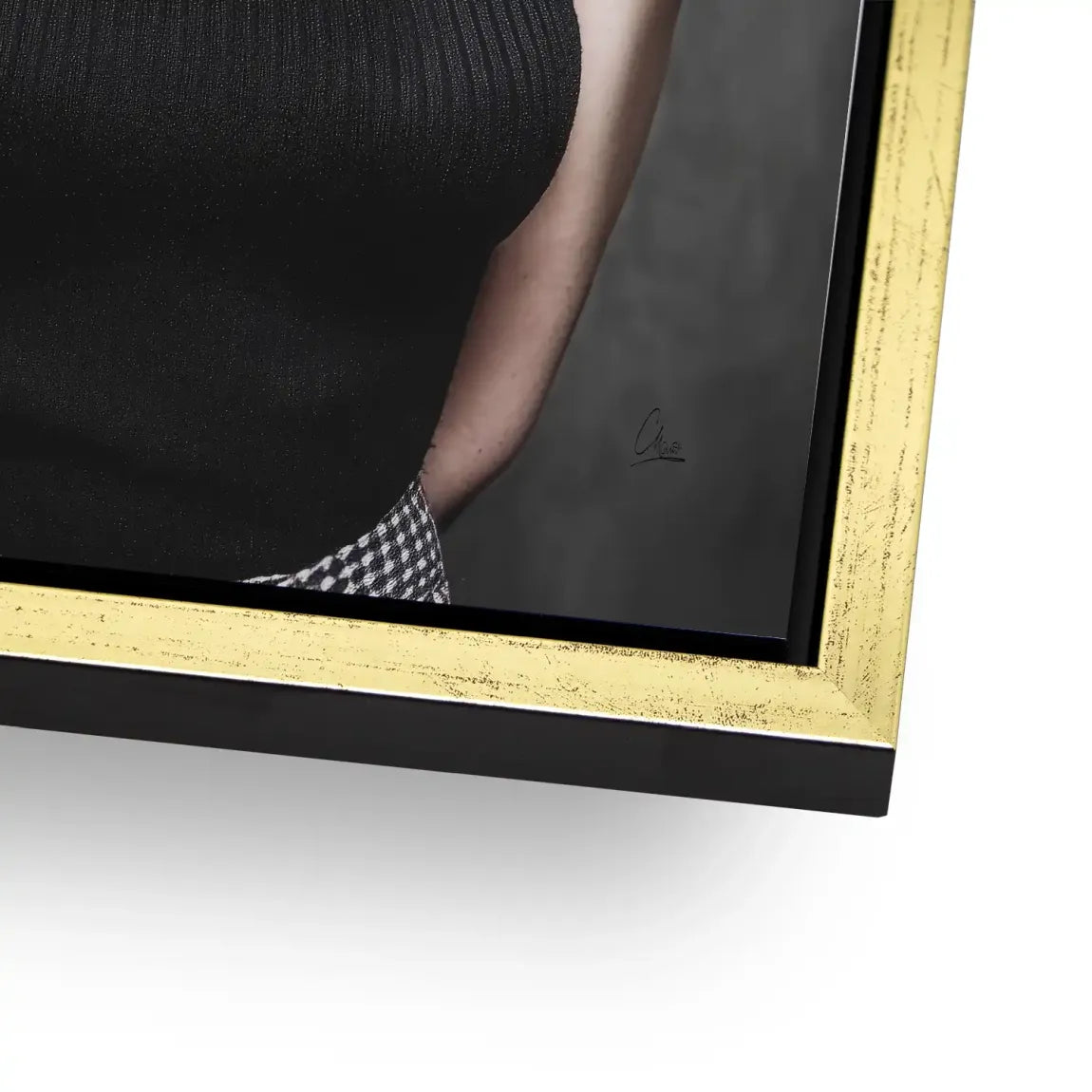 Midnight Allure Marilyn Monroe Alu Dibond Bild