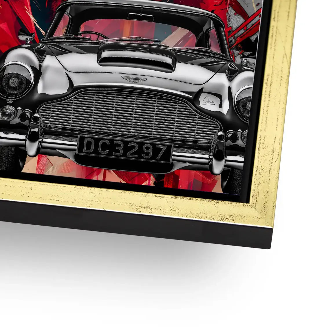 James Bond Vision London Alu Dibond Bild
