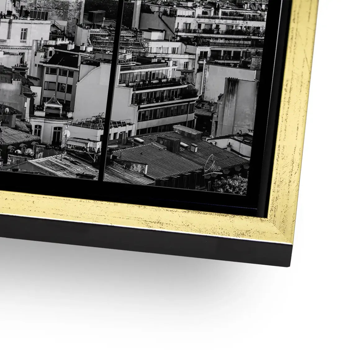 Eiffelturm über Paris Alu Dibond Bild