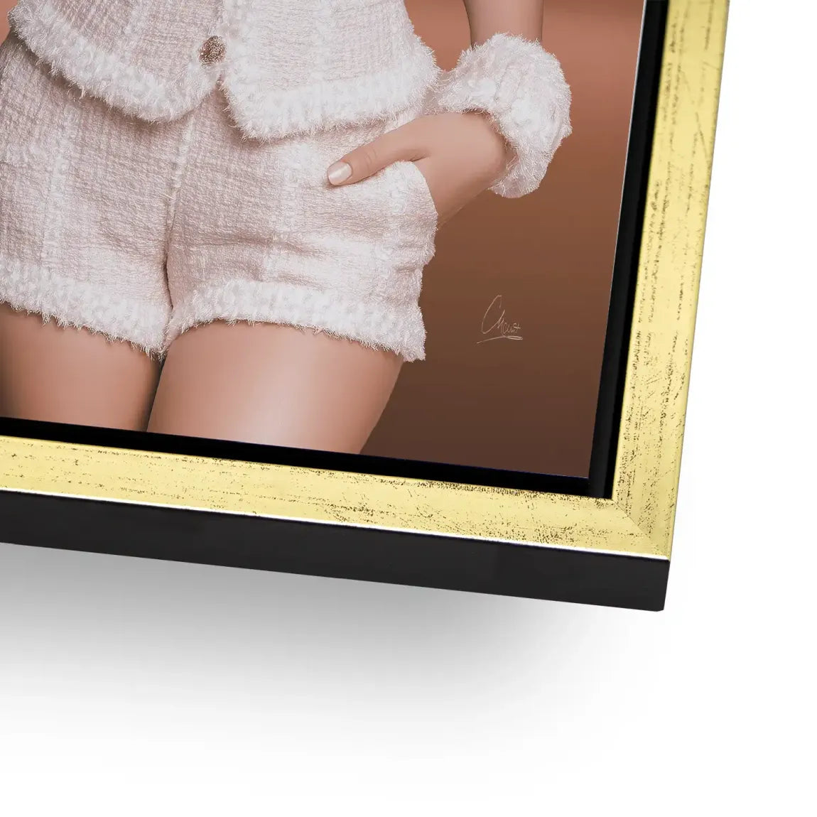 Haute Couture Dreams Alu Dibond Bild