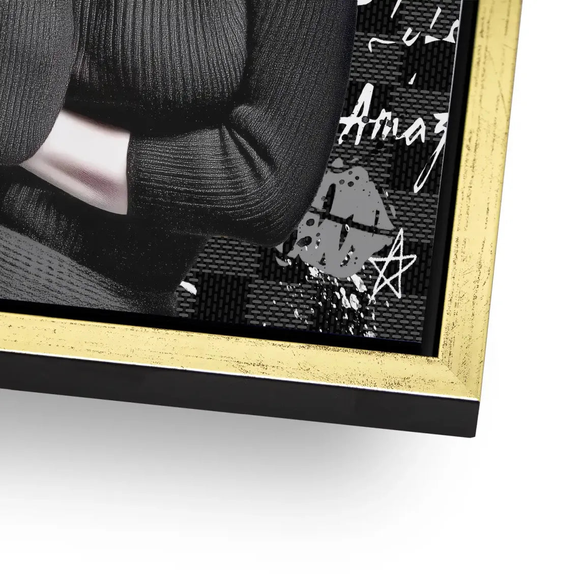 Marilyn loves Chanel Alu Dibond Bild INGALERIE