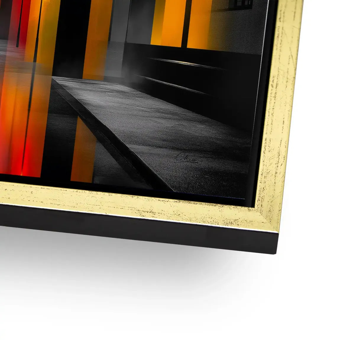 Midnight City Alu Dibond Bild INGALERIE