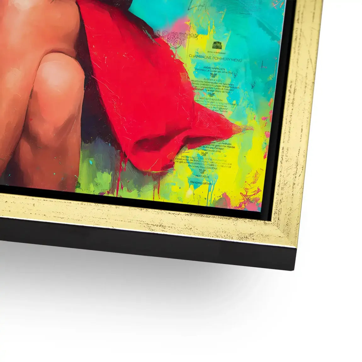 Audrey News Pop Art Alu Dibond Bild INGALERIE
