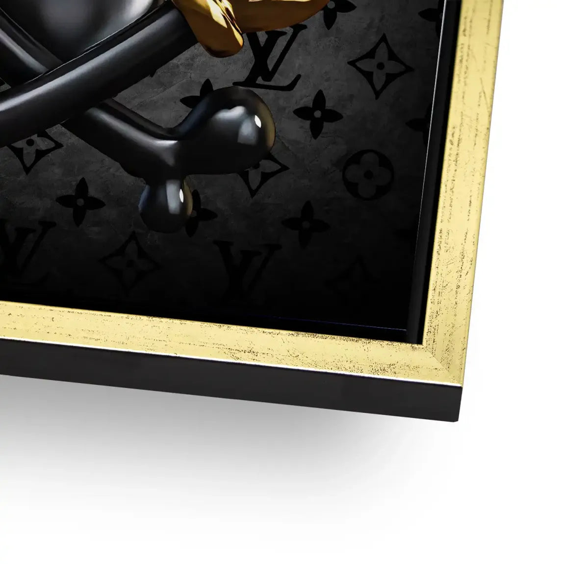 Money Skull Duck Alu Dibond Bild