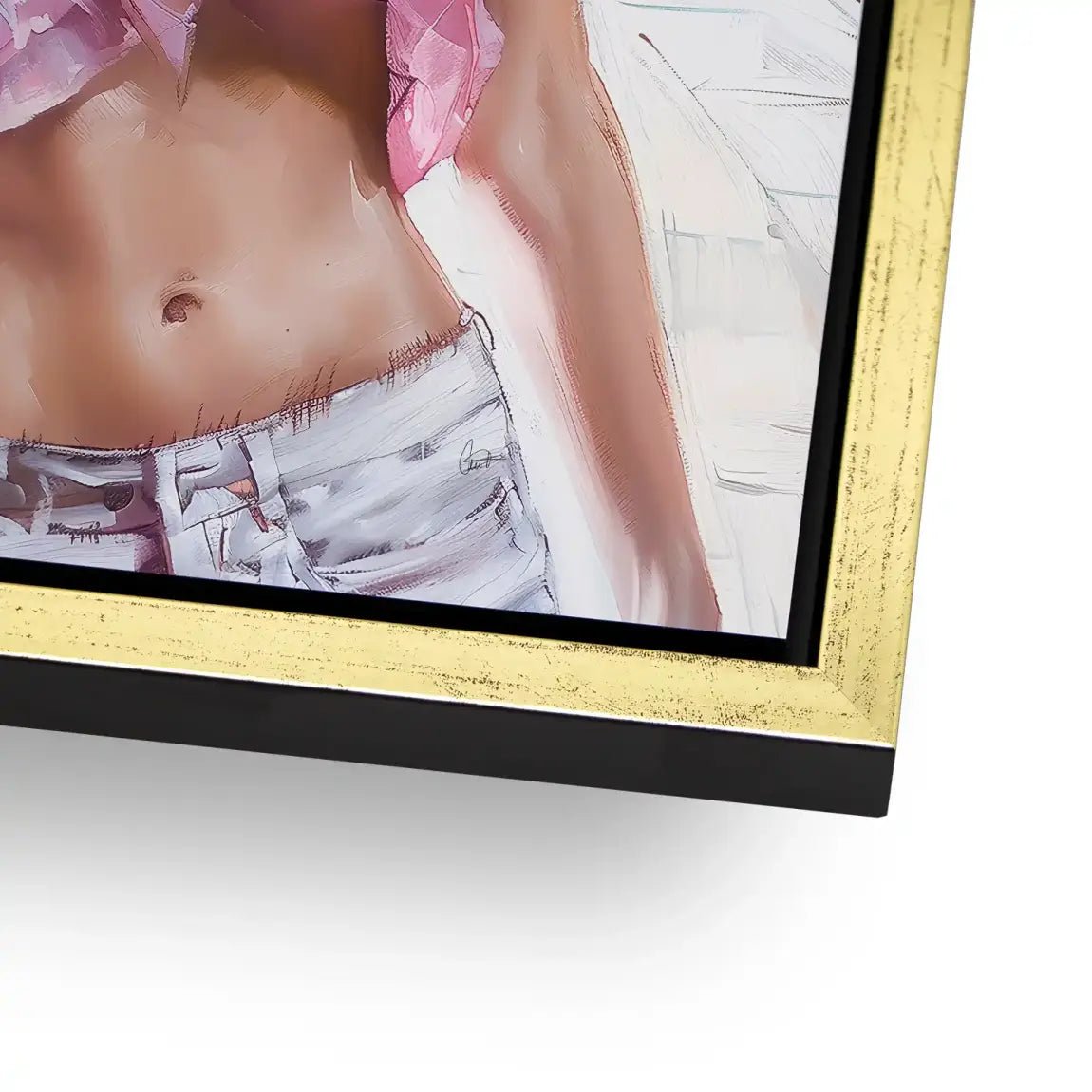 Italian Beauty Alu Dibond Bild INGALERIE