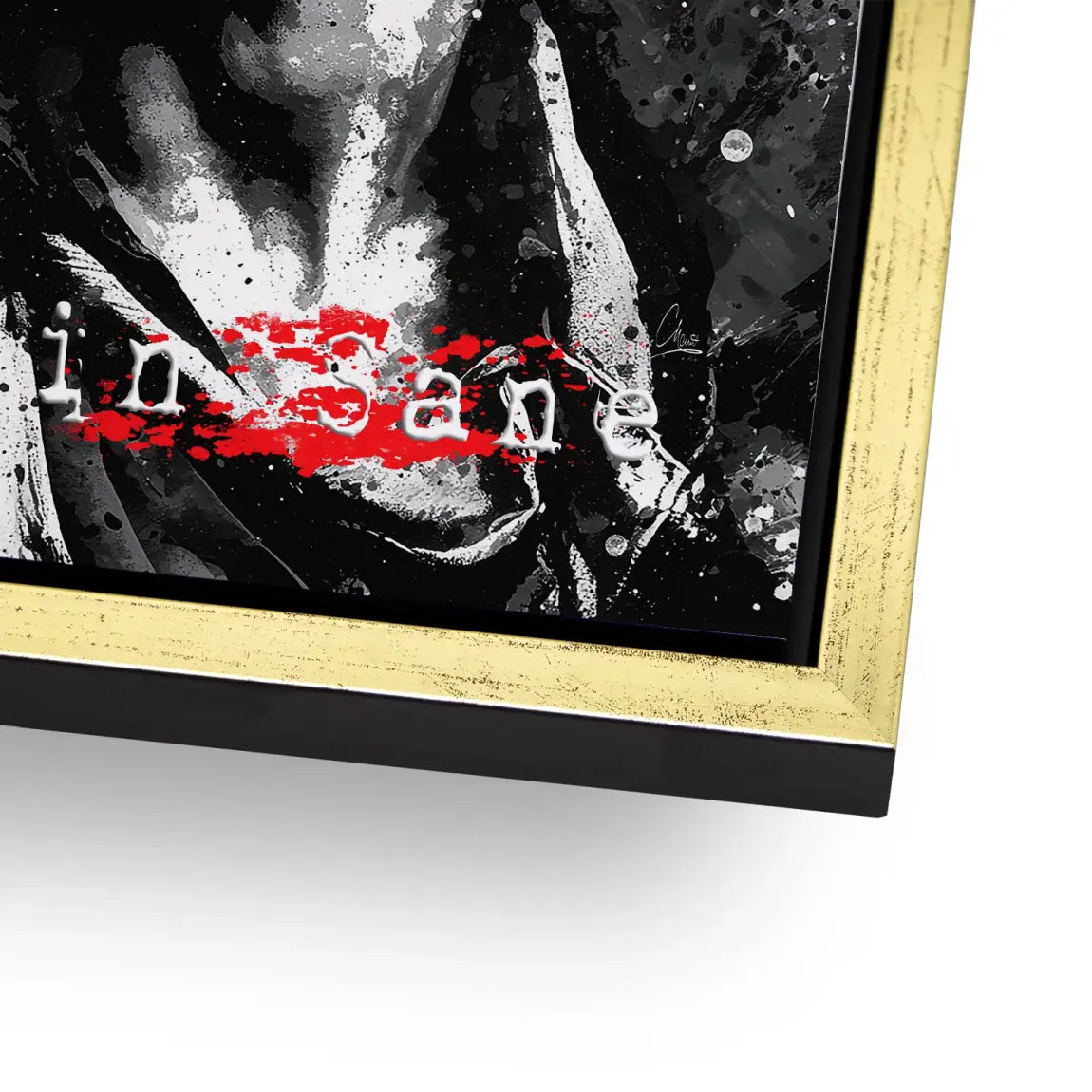 David Bowie Starlight Alu Dibond Bild